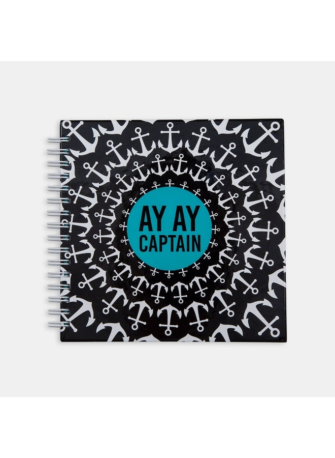 PK Design Hipster Series Notebooks -Ay Ay Captain - Image 1