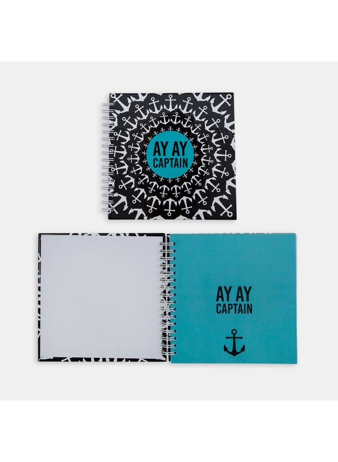 PK Design Hipster Series Notebooks -Ay Ay Captain - Image 3