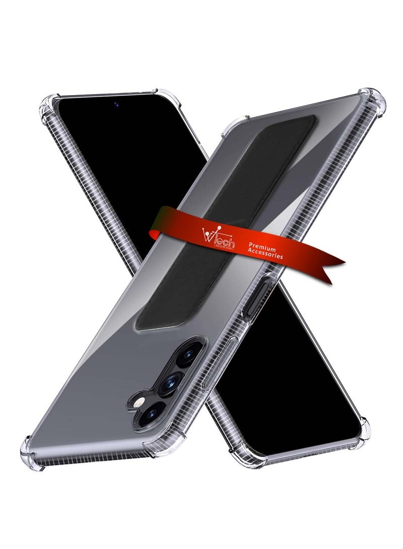 Wtech Samsung Galaxy A26 5G 2025 TPU Hand Grip Air Pillow Case Cover - Black - Image 1