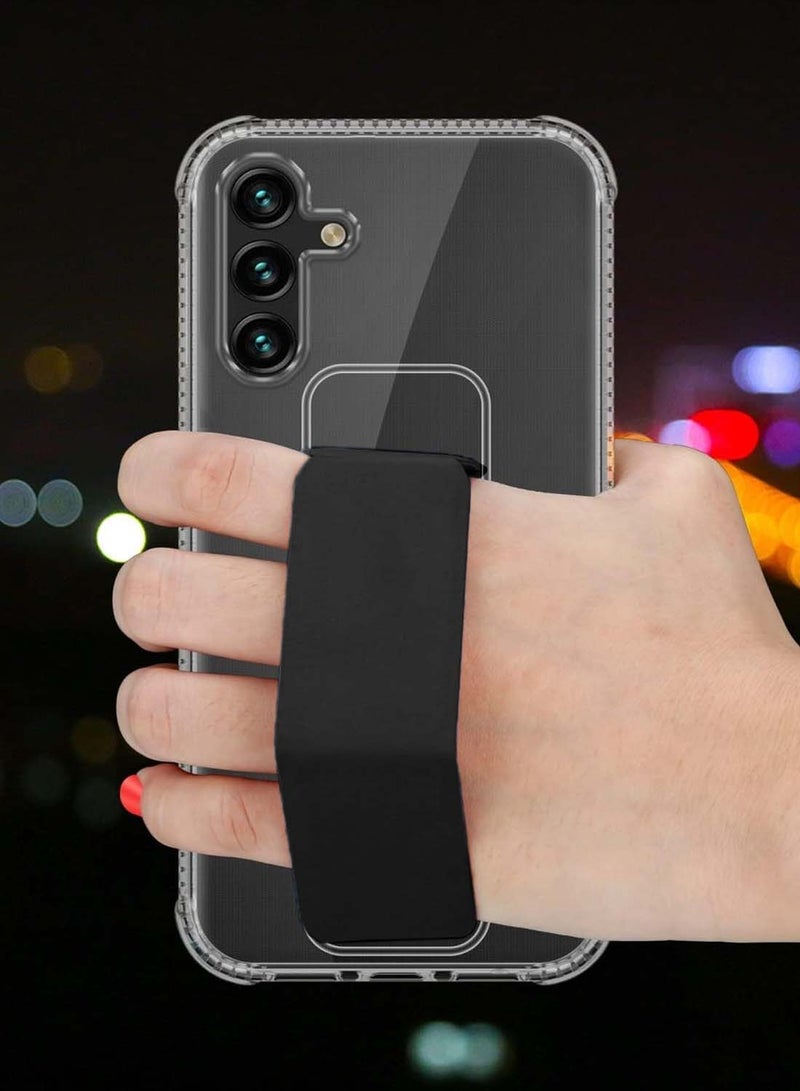 Wtech Samsung Galaxy A26 5G 2025 TPU Hand Grip Air Pillow Case Cover - Black - Image 3