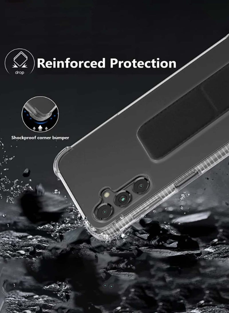 Wtech Samsung Galaxy A26 5G 2025 TPU Hand Grip Air Pillow Case Cover - Black - Image 4