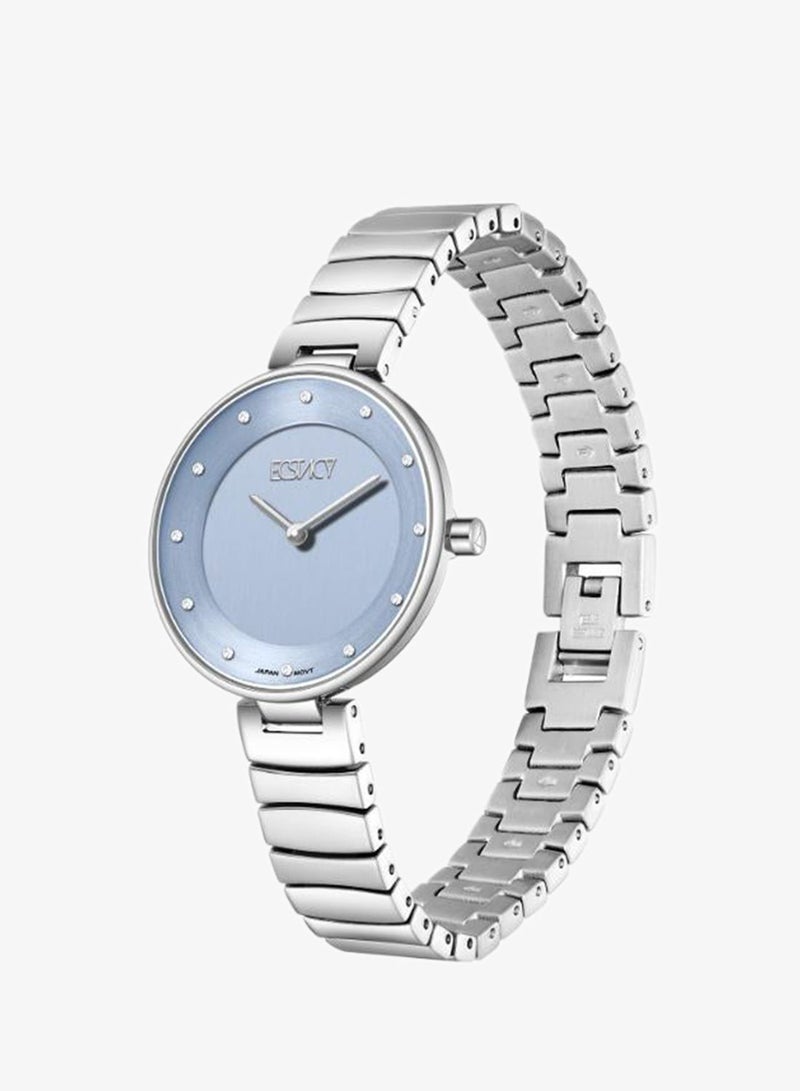 ECSTACY Women's Stainless Steel Analog Watch E25504-SBSL - 31mm mm - Image 2