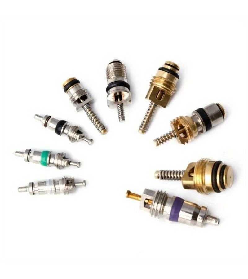 1 Set 134pcs Car Air Conditioning Core Valves Kit R134A For Most Car Models - Image 5