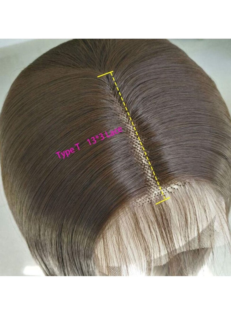 إستيل كستنائي # 6 بني طويل مستقيم الدانتيل الجبهة الباروكات الشعر غلويليس الطبيعية مقاومة للحرارة الاصطناعية الشعر للنساء 100٪ شعر مستعار أنيق - Image 3