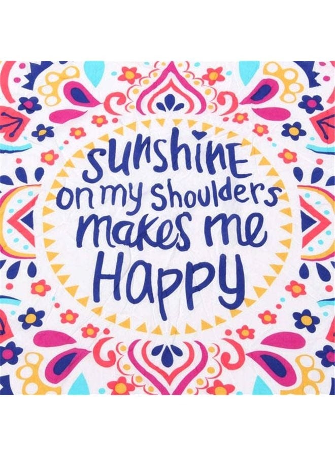 Printed Beach Towel - Image 4