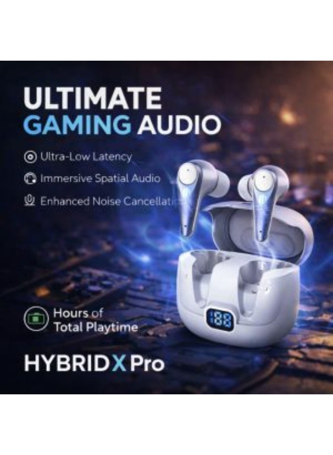 MXY MYX HybridX Pro Wireless Earbuds ANC ENC Low Latency Gaming - Image 1