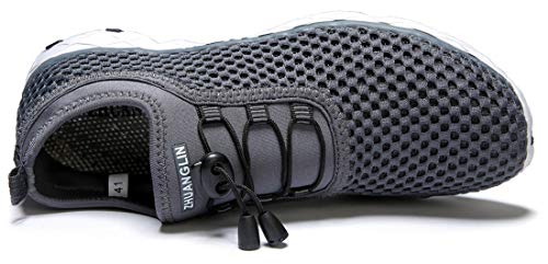 Zhuanglin Men's Quick Drying Aqua Water Shoes,3-Second Drainage & All-Terrain for Swimming,Hiking,Yoga - Image 4