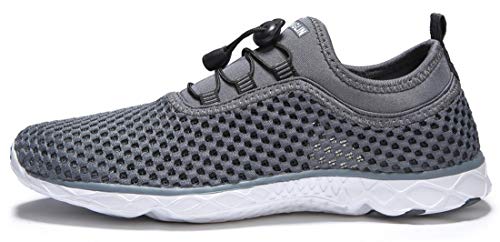 Zhuanglin Men's Quick Drying Aqua Water Shoes,3-Second Drainage & All-Terrain for Swimming,Hiking,Yoga - Image 2