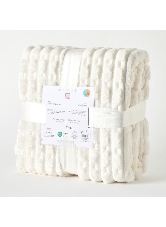 Home Box بطانية ديلفت جاكار الفانيلا كوين 220 × 200 سم - Image 3