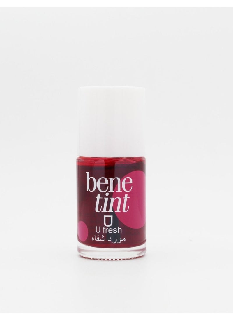 U fresh - Bene Tint Lip Glossy Pink and Make Up Remover Wet Wipes White - Image 1
