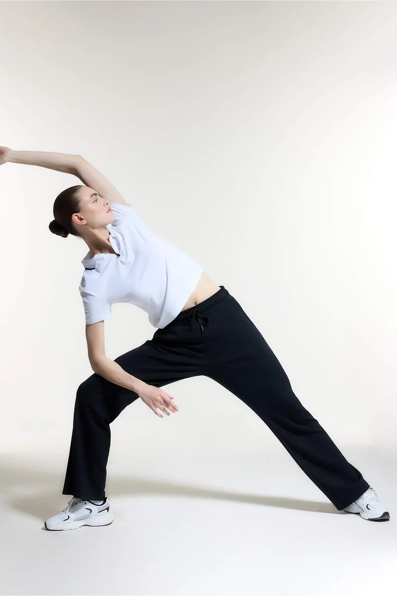 DeFacto Straight Fit Standard Length Modal Soft Touch Trousers