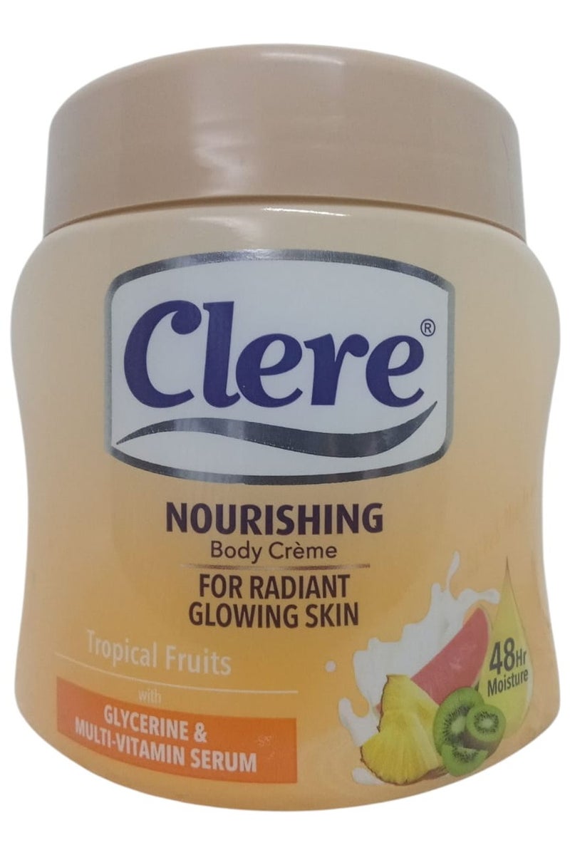 كلير كريم للجسم بالفواكه الاستوائية - 500مل