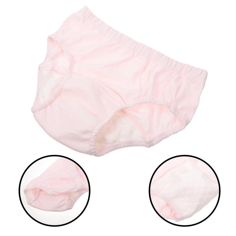 Reusable Washable Incontinence Underwear For Adults M Size Light Pink Leak Proof - Image 5