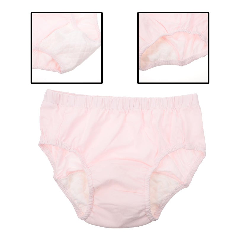 Reusable Washable Incontinence Underwear For Adults M Size Light Pink Leak Proof - Image 4