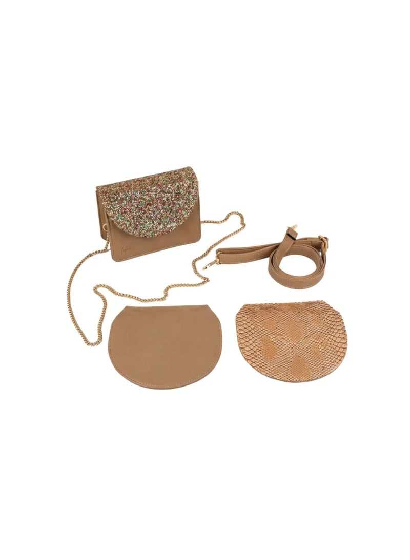 Initium Beige mini cross bag - Image 1