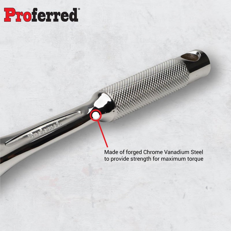 Proferred S42201 Cobra Flex Handle (Breaker Bar), 1/2" Drive, 10" - Image 2