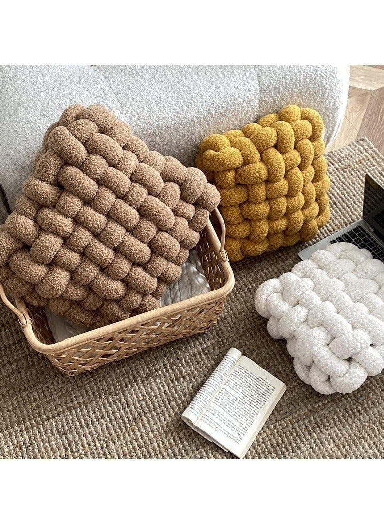 Handmade Soft Knot Pillow – Comfortable and Stylish Knot Cushion for Living Room, Bedroom, Sofa, Office, Kids’ Room, Home Decor, Cozy Throw Pillow for Family, Decorative Knot Pillow for Comfortable Seating, Trendy Accent Pillow for Modern Interiors, 40 x 12 x 36 CM - Image 2
