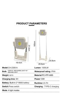 Multifunctional Work Light - pzsku/Z7BE2088A7FE02AB5CFDBZ/45/_/1729882670/6f05dd58-727f-477b-ac51-190a73b65da9