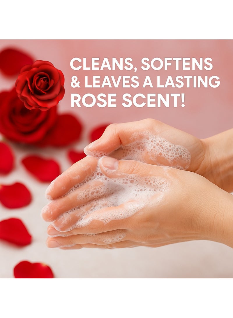 Thrill Rose Scented Liquid Hand Soap 5L – Antibacterial Hand Wash with Moisturizer | Gentle on Skin, Long-Lasting Rose Fragrance - Image 2