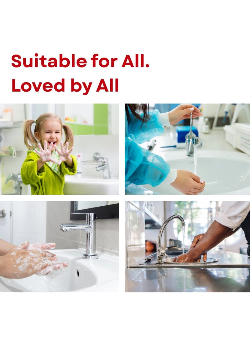 Thrill Rose Scented Liquid Hand Soap 5L – Antibacterial Hand Wash with Moisturizer | Gentle on Skin, Long-Lasting Rose Fragrance - Image 3