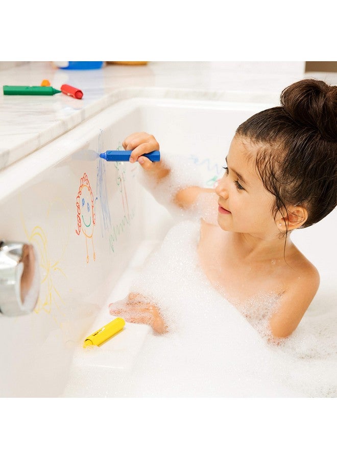 Munchkin أقلام تلوين مunchkin® Draw™ للحمام، ألعاب حوض الاستحمام للأطفال، غير سامة وقابلة للغسل، للأطفال من 36 شهرًا وما فوق، 10 قطع - Image 3