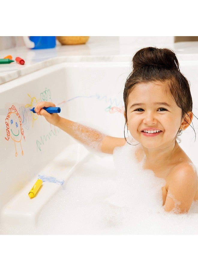 Munchkin أقلام تلوين مunchkin® Draw™ للحمام، ألعاب حوض الاستحمام للأطفال، غير سامة وقابلة للغسل، للأطفال من 36 شهرًا وما فوق، 10 قطع - Image 2