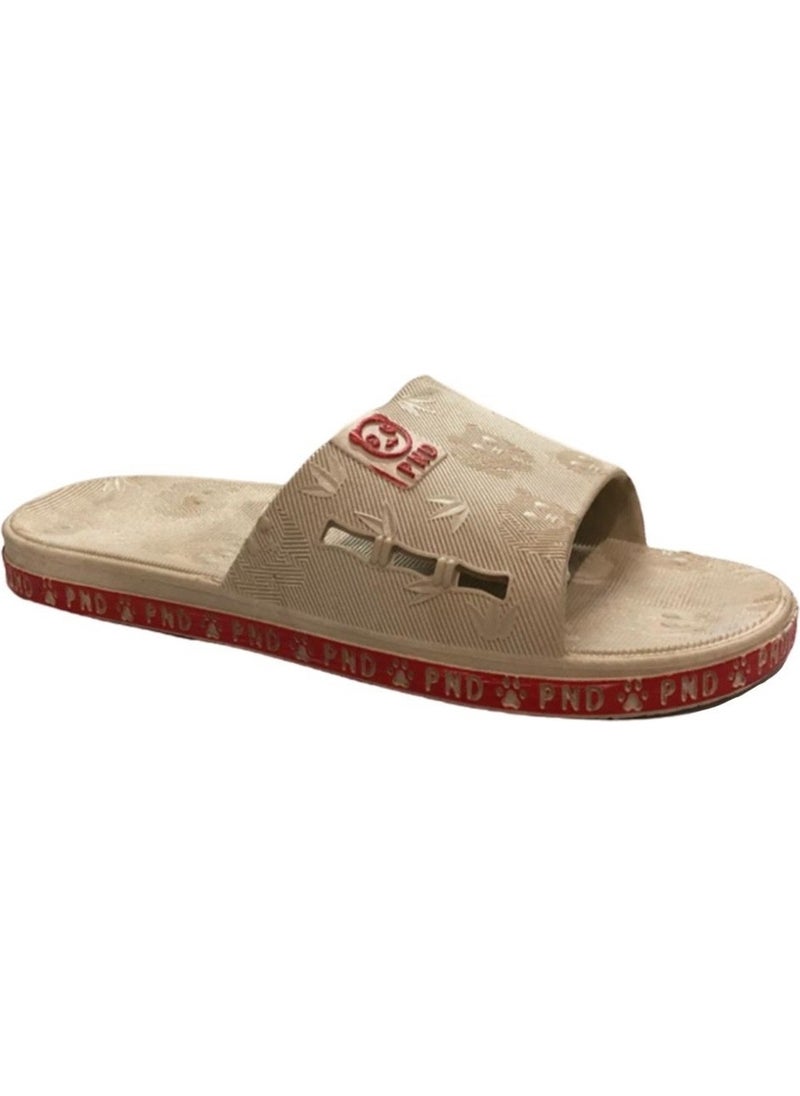Gezer - 12496 Cream Women's Anti-Slip Bathroom Slippers - Image 1