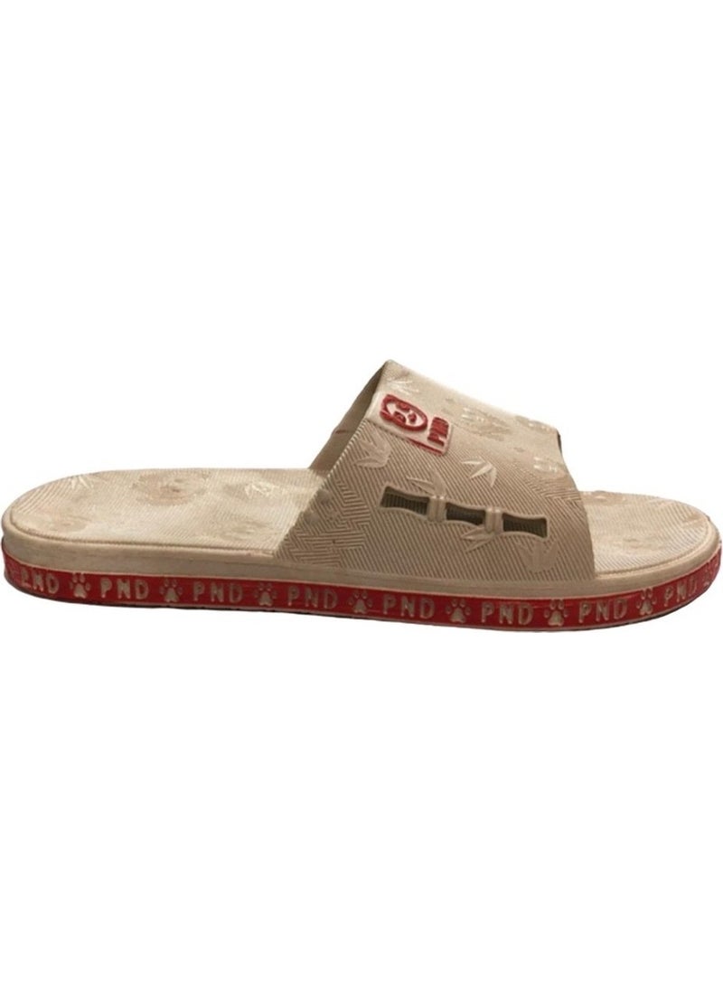 Gezer - 12496 Cream Women's Anti-Slip Bathroom Slippers - Image 1