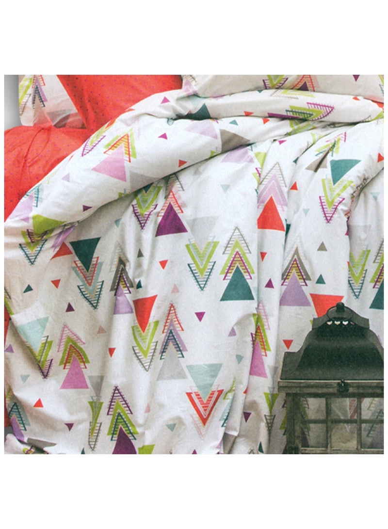 Family Bed Flat Bed sheet Set Cotton 4 pieces size 240 x 250 cm Model 149 from Family Bed - Image 3