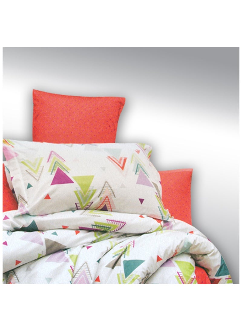 Family Bed Flat Bed sheet Set Cotton 4 pieces size 240 x 250 cm Model 149 from Family Bed - Image 4