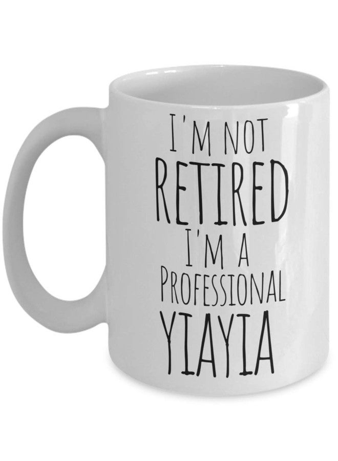 Love This Mug كوب "ياييا" للجدة اليونانية المتقاعدة - أفضل هدية لعيد الأم، أو هدية عيد الميلاد، أو هدية عيد ميلاد، أو هدية للكشف عن مولود جديد من الأحفاد - كوب قهوة/شاي 11 أونصة - Image 1