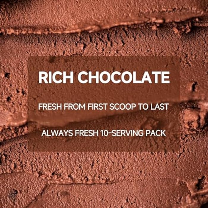 NATURE TARGET Chocolate Protein Powder - Whey Isolate Protein Powder, with 100% Grass-Fed Whey, 0g Sugar, 300g - Image 5
