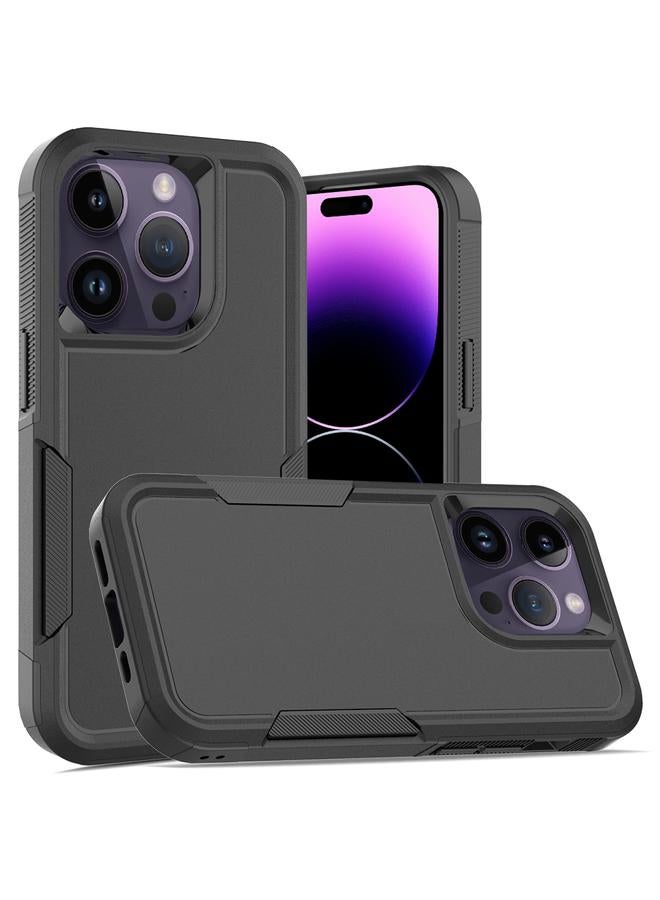 S-TOP Case For iPhone 14 Pro Soft TPU Hard PC Phone Case - Image 1