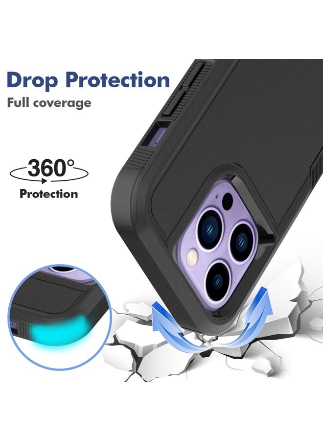 S-TOP Case For iPhone 14 Pro Soft TPU Hard PC Phone Case - Image 3