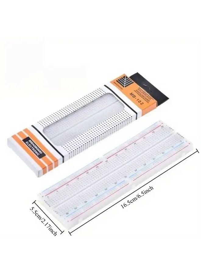 1 قطعة لوحة تجارب عالمية بدون لحام، لوحة PCB نموذجية لـ Arduino DIY MB 102 - Image 3