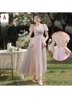 KUYING New Fashionable and Elegant Bridesmaid Dress  - Image 1