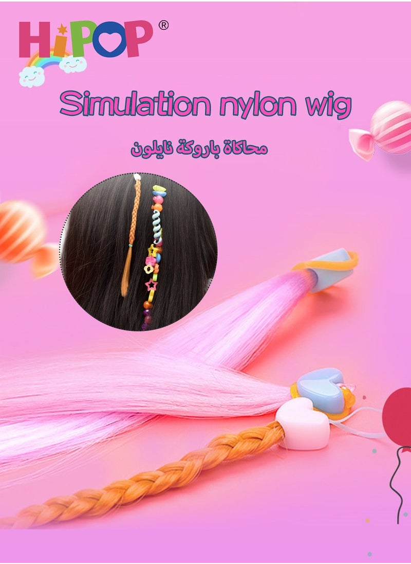 HIPOP - 50cm DIY Beading Set,Braid Styling Tools,Beauty Set for Girl,Fast Electric Braid Machine - Image 1