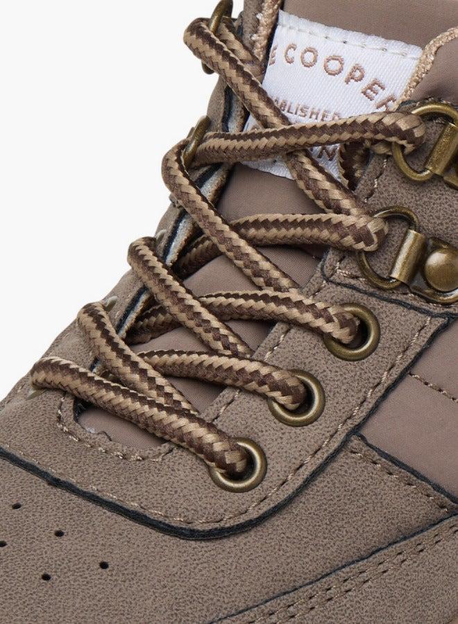 Lee Cooper Boys' Panelled Ankle Boots with Zip Closure - Image 4