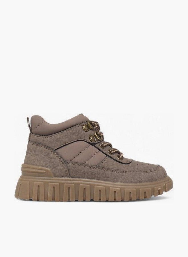 Lee Cooper Boys' Panelled Ankle Boots with Zip Closure - Image 3