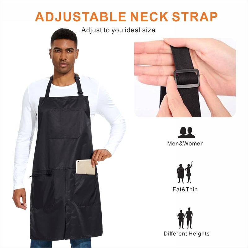Hair Stylist Apron -Waterproof Barber Aprons-Salon Apron - Image 5