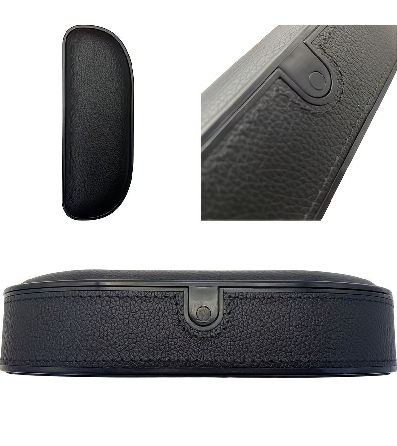 Beige Universal Car Door Armrest Box ABS Material Liftable Elbow Support Storage Box For Left And Right Car Doors Seat Armrest Height Increase Cushion Without Lights - Image 4