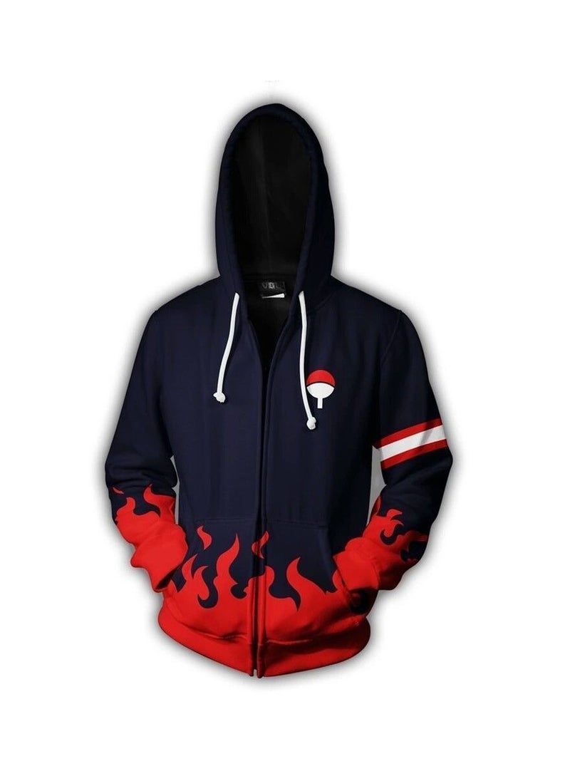 Loquat - Anime Surrounding Naruto COS Xiao Organization Yuzhi Bo Itachi Hooded Sweater - Image 1