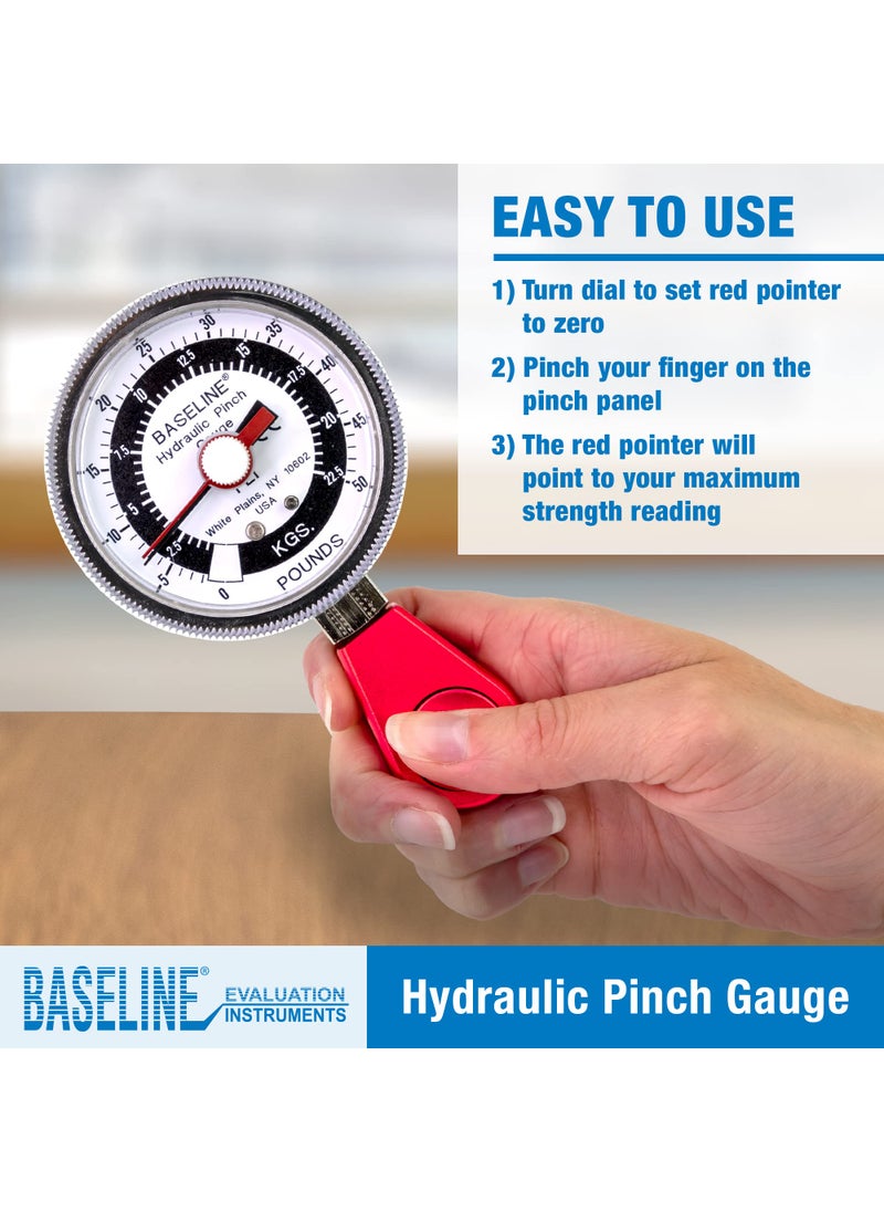 Cando Baseline 12-0226 Pinch Gauge, Hydraulic, LiTe, 50 lb Capacity  - Image 4