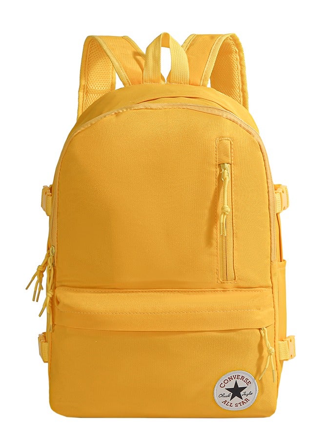 كونفرس 【موسم المدرسة】حقيبة مدرسية كلاسيكية ملونة بسحّاب عمودي من  للعودة إلى المدرسة - Image 1