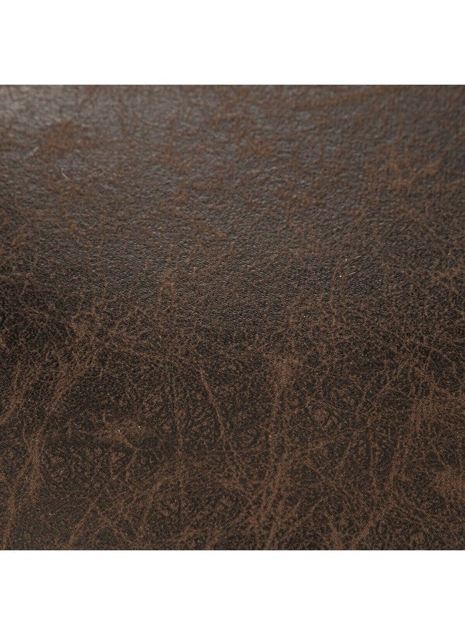 اتموسفيرا جوجا مقعد تخزين أسطواني متين أسود وبني 47 × 33.5 × 33.5 سم 192924A - Image 3