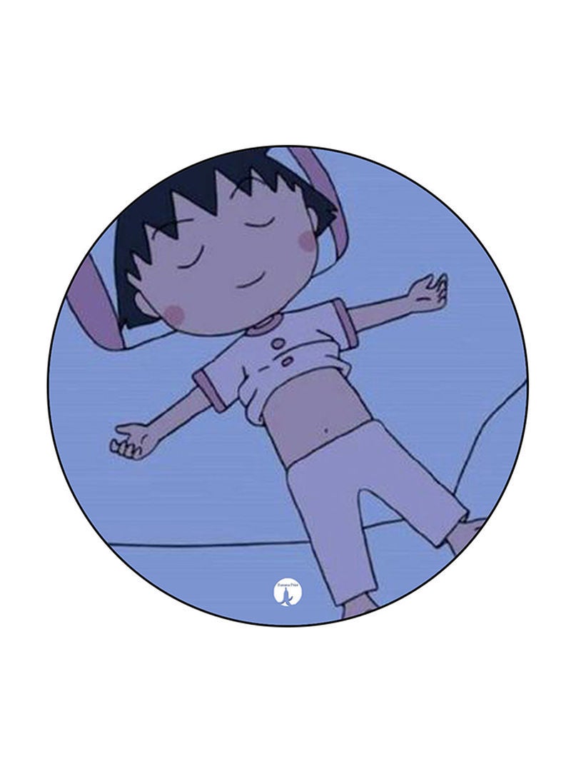 RKN Anime Chibi Maruko Chan Printed Mouse Pad Multicolour