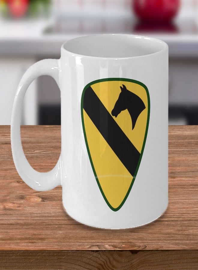 Artist Unknown 1st Cavalry Division Coffee Mug - 1st CAV - Image 4