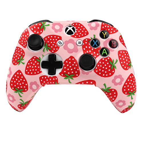 RALAN Controller Skin for Xbox One, Anti-Slip Silicone Controller Cover Protector Case Compatible for Xbox 1 Wireless/Wired Gamepad Joystick with 2 Cute Thumb Grips Caps. - Image 2