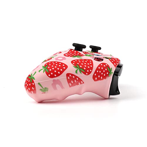 RALAN Controller Skin for Xbox One, Anti-Slip Silicone Controller Cover Protector Case Compatible for Xbox 1 Wireless/Wired Gamepad Joystick with 2 Cute Thumb Grips Caps. - Image 4
