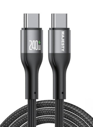 كابل  USB-C إلى USB-C بطول 1.8 متر، بقدرة شحن تصل إلى 240 واط، ويدعم تقنية PD 3.1، مع تصميم مضفر لزيادة المتانة. - pzsku/Z7BE3B503CE438B8D382CZ/45/1746519358/f1d0de9c-b44b-440c-b5e8-e108b327c84e